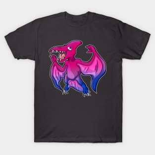Pride Dino - Bisexual T-Shirt
